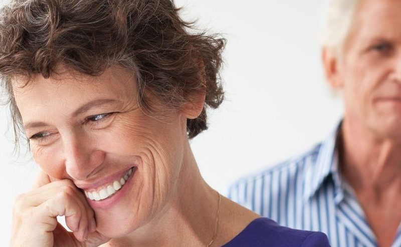 Motiv glückliche Rentner