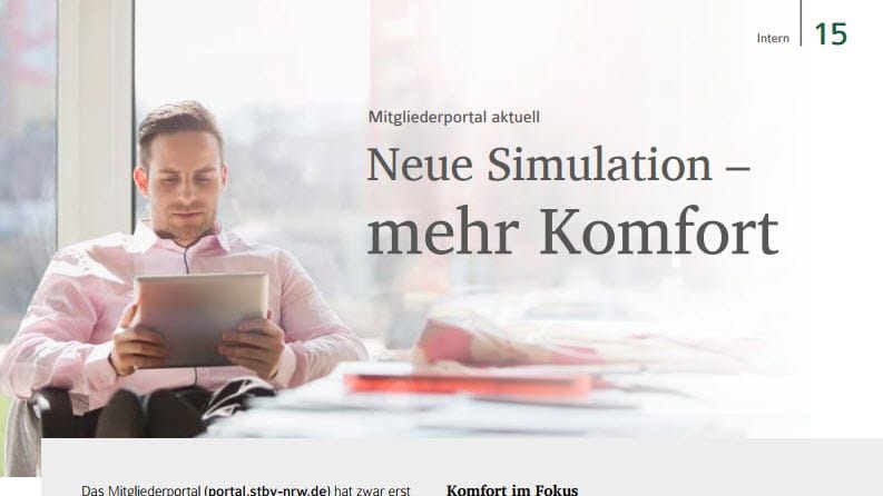 BU-Simulationsberechung für die Steuerberater NRW