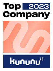Top Company 2023 – kununu Auszeichnung