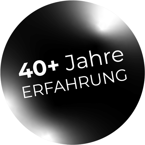Störer: 40+ Jahre Erfahrung